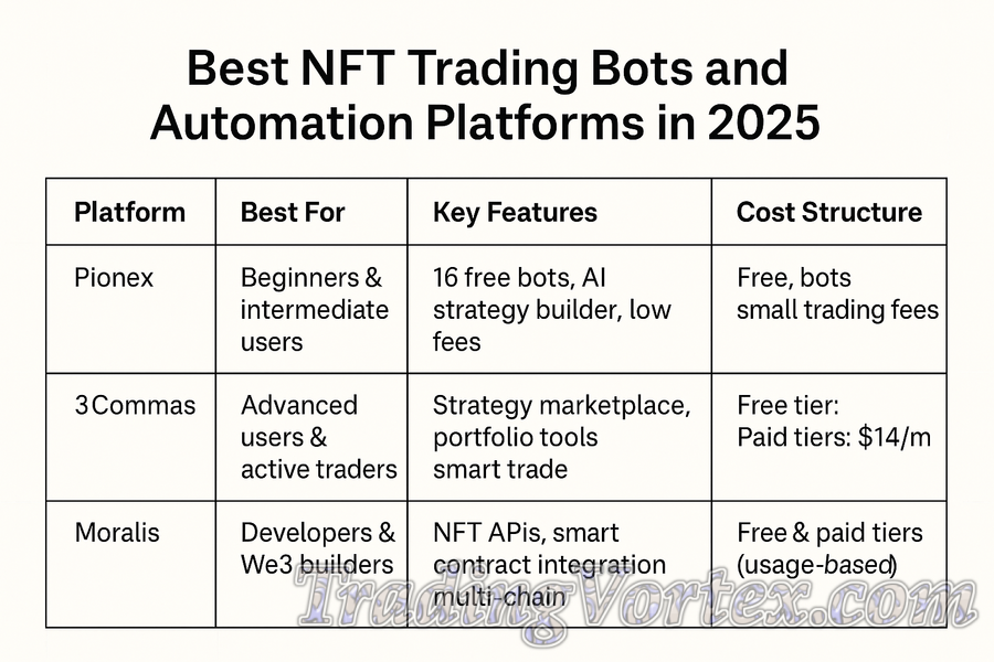 Comparing Popular NFT Automation Platforms