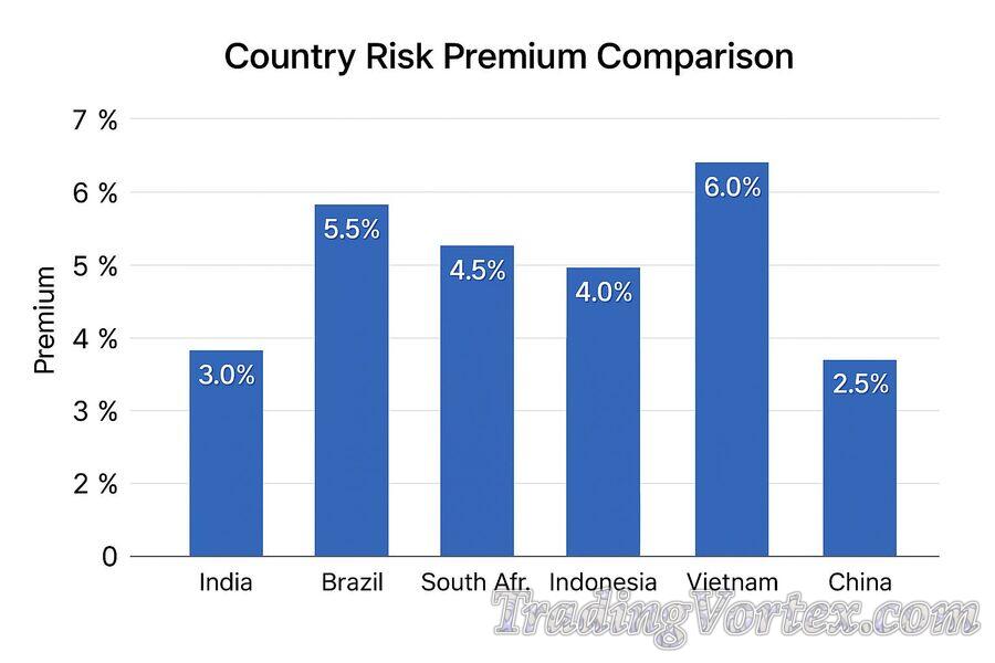 Country Risk Premium Comparison Chart Country Risk Premium Comparison Chart