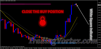 Lucky Reversal Indicator - Buy Example - Closing the Buy Trade