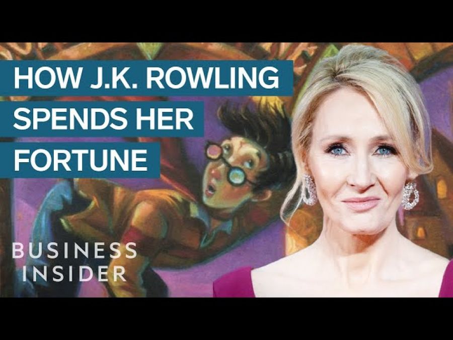 How J.K. Rowling Makes And Spends Her Fortune