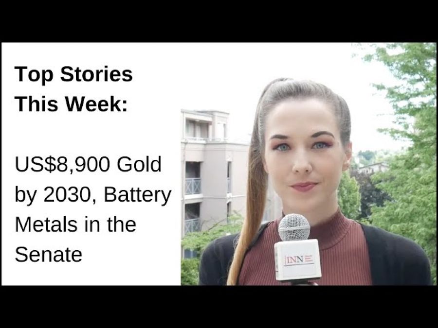 Top Stories This Week: US$8,900 Gold by 2030, Battery Metals in the Senate